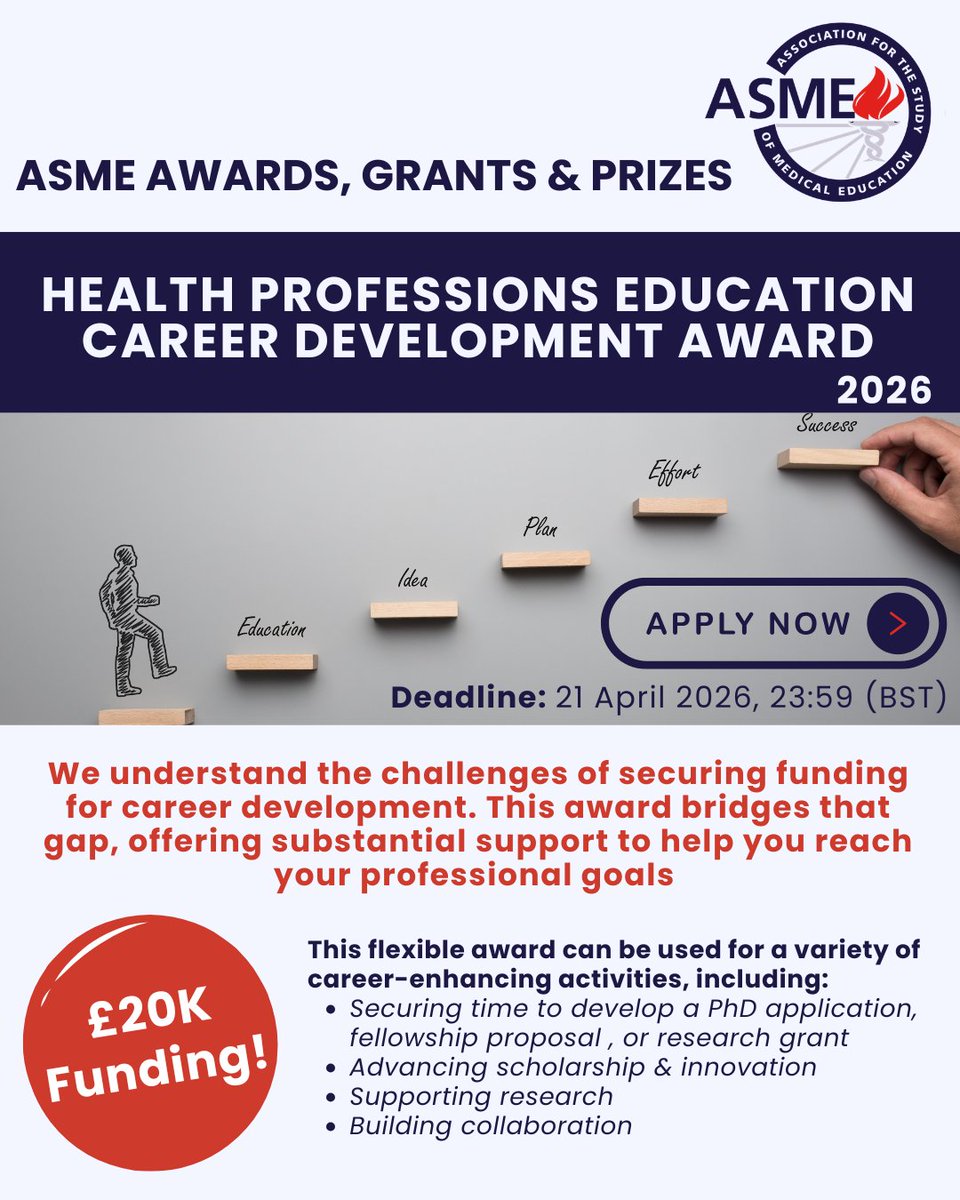 Association for the Study of Medical Education tweet media