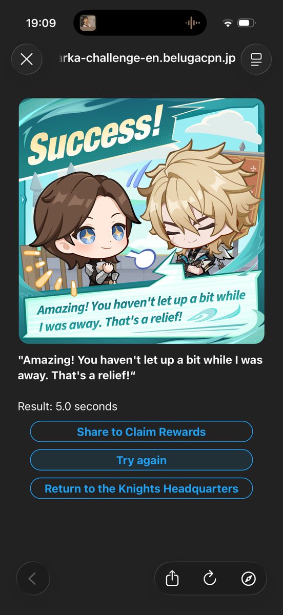 ReadLuluna's tweet photo. I'm Artemis, and I earned the Grand Master's recognition in the trial! Come give it a try! Exactly 5.0!!

#GenshinImpact #ChallengeVarka #Varka #VarkaTheLegend
@GenshinImpact
https://t.co/f8zbq72Jqk
https://t.co/0l6VKSffWg https://t.co/b1BedILBCJ