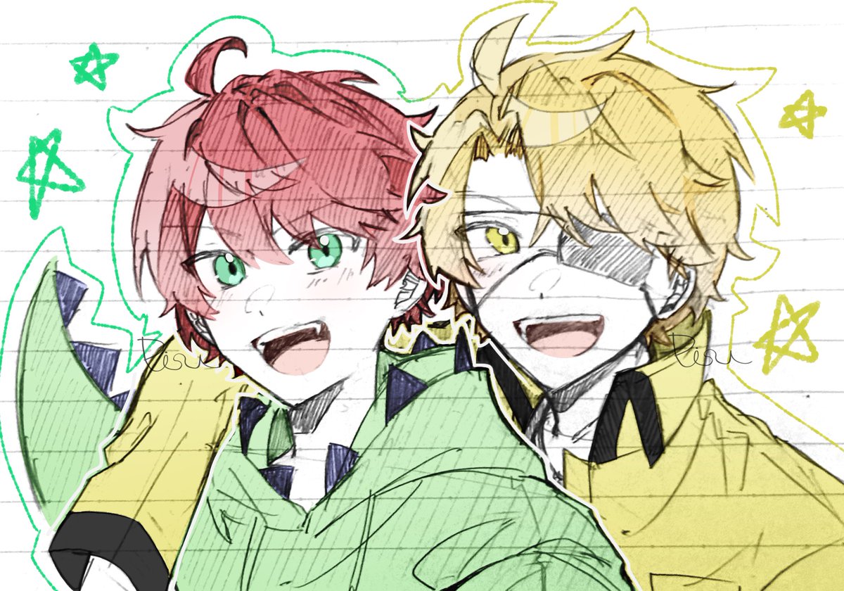 ⭐︎ #からぴち #ぴちあーと #じゃぱぱ #たっつん