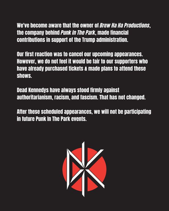 Dead Kennedys – still stable reactions 👊

#deadkennedys #punkrockhistory