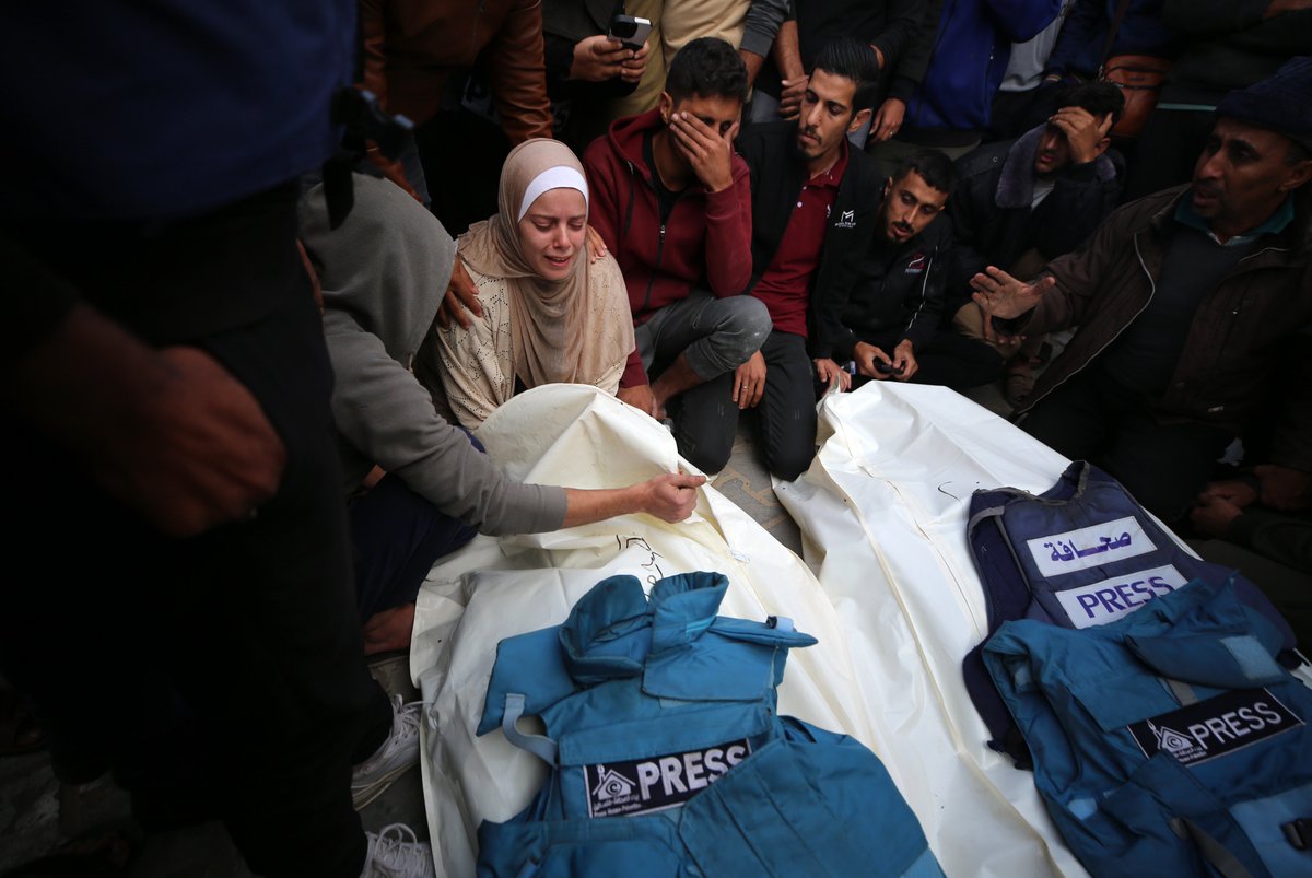 Israel responsible for two-thirds of journalists killed worldwide in 2025
——
Israel was responsible for the deaths of 86 journalists and media workers in 2025, nearly two-thirds of the global total, according to a new report by the Committee to Protect Journalists. The watchdog
