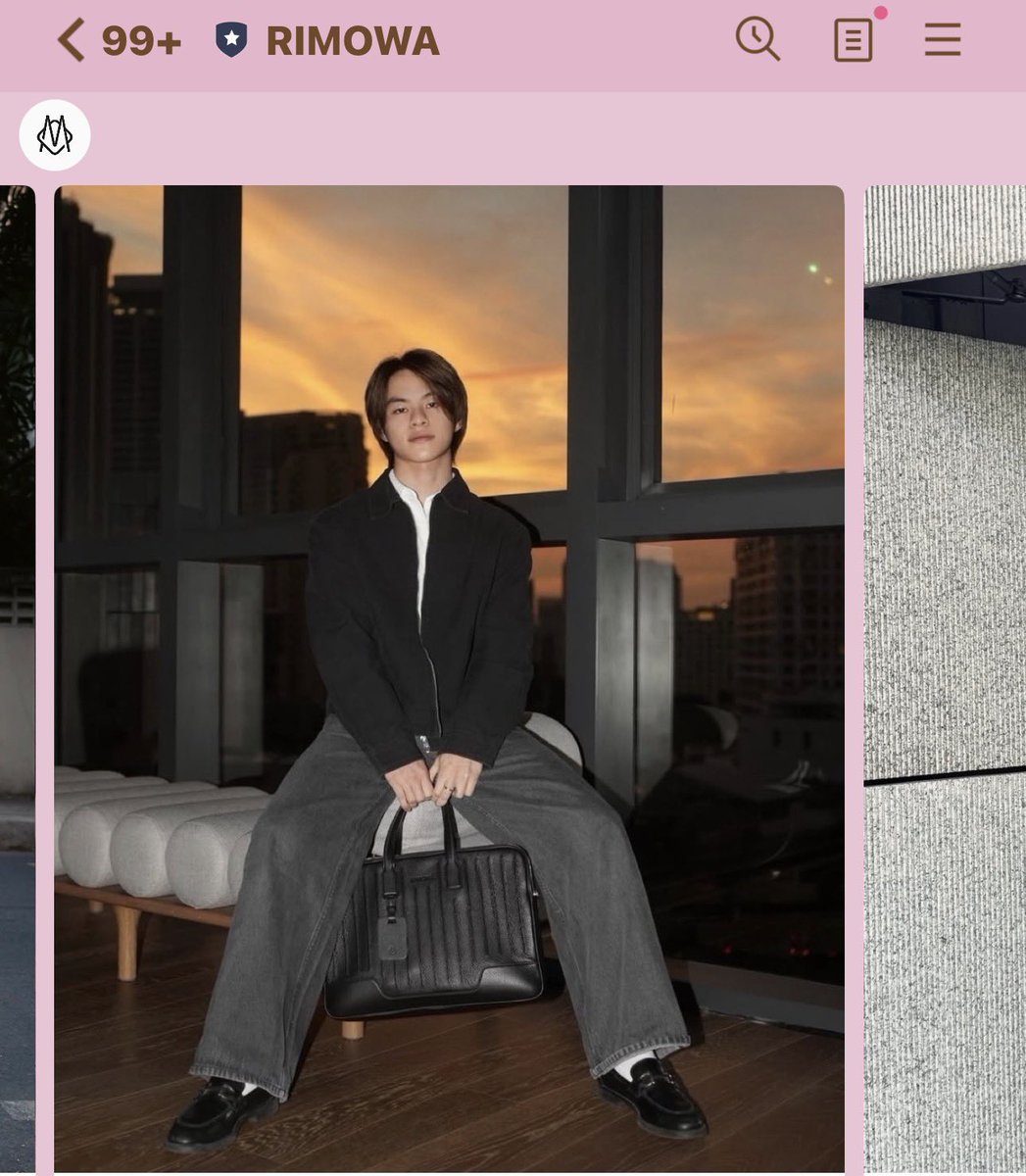 ครั้งก่อนมาร์คอยู่ใน coach  official รอบนี้มา rimowa official ปังไม่ไหวพี่คริสสสส 

#MARCKRIS