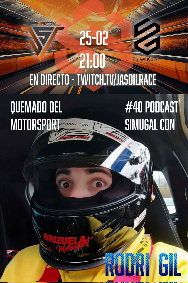 Esta noche en el canal de <a href="/jasoilrace/">JaSoiLRace / Adrián Domínguez</a> espero no conseguir que le cierren el canal 🌝
