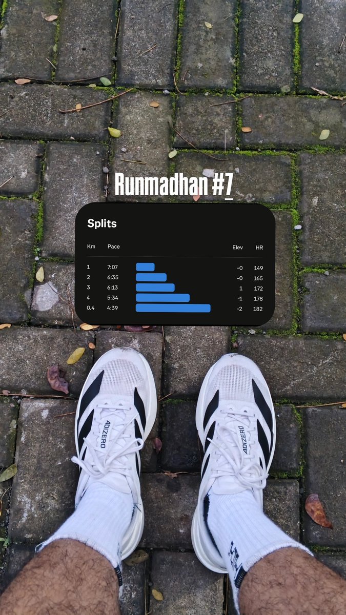 Negative Split 🫶🏻🔥 suka banget sama yg ngebut2