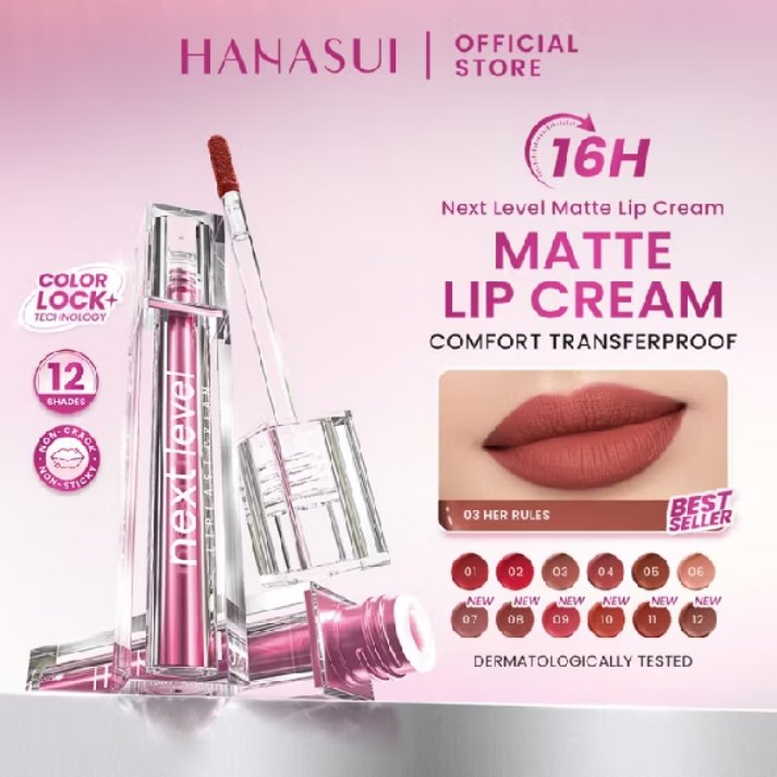 spill_byaam's tweet photo. Cek Hanasui Next Level Liplast Cream - Liplast Cream Tahan Lama Pigmented Matte Finish Maximum Coverage Ringan dengan harga Rp41.163. Dapatkan di Shopee sekarang! https://t.co/KNccrZjSzQ

#racunshopee #fyp https://t.co/DT7iNycCfg