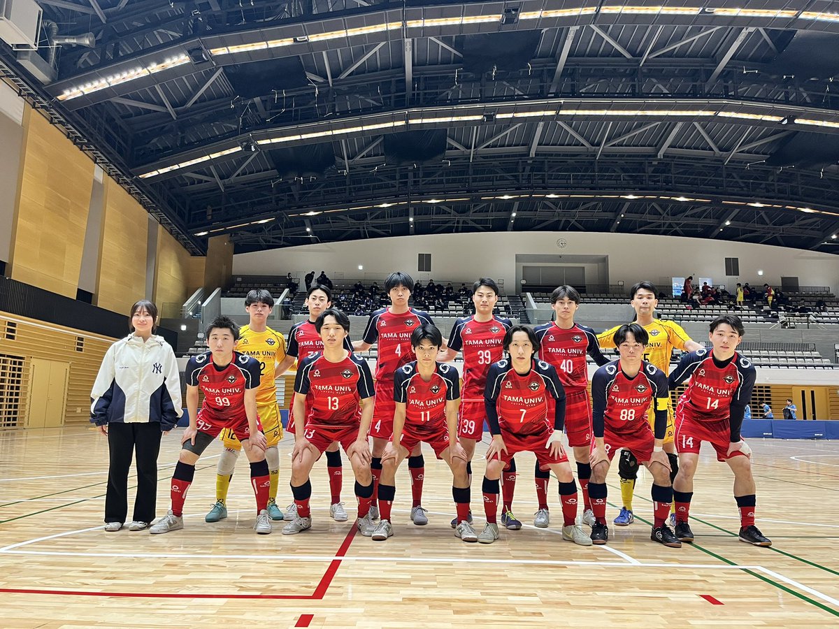 tamafutsal's tweet photo. 【試合結果】
全国大会フットサル新人戦 準々決勝
🆚愛知学院大学

前半 1-0
後半1-2
PK 5-4  win🥇

✨️得点者✨️
No.70 柳原理生
No.14 柳田拓海

応援ありがとうございました🙌🏻
無事準決勝に進むことができました❕
次回も応援よろしくお願いします🙏✨

 #多摩大学 
 #bonera 
 #activital https://t.co/cOkdjOplmK