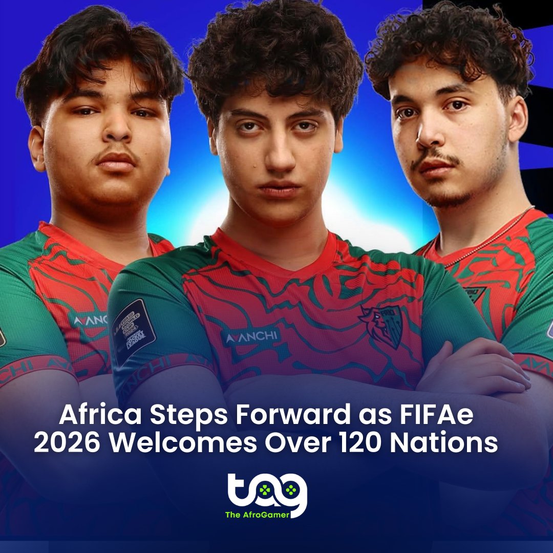 theafrogamer_'s tweet photo. @FIFAe 2026 season is officially underway. With over 120 nations confirmed. Africa is strongly represented, reinforcing the continent’s growing influence.

To read more about this story, click https://t.co/NtmHiqYllD

#fifae #efootballmobile #efootball #Rocketleague https://t.co/7gkFQQ15BS