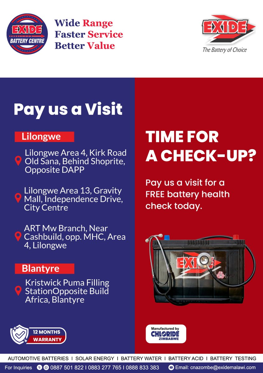 Exide Battery Centre tweet media