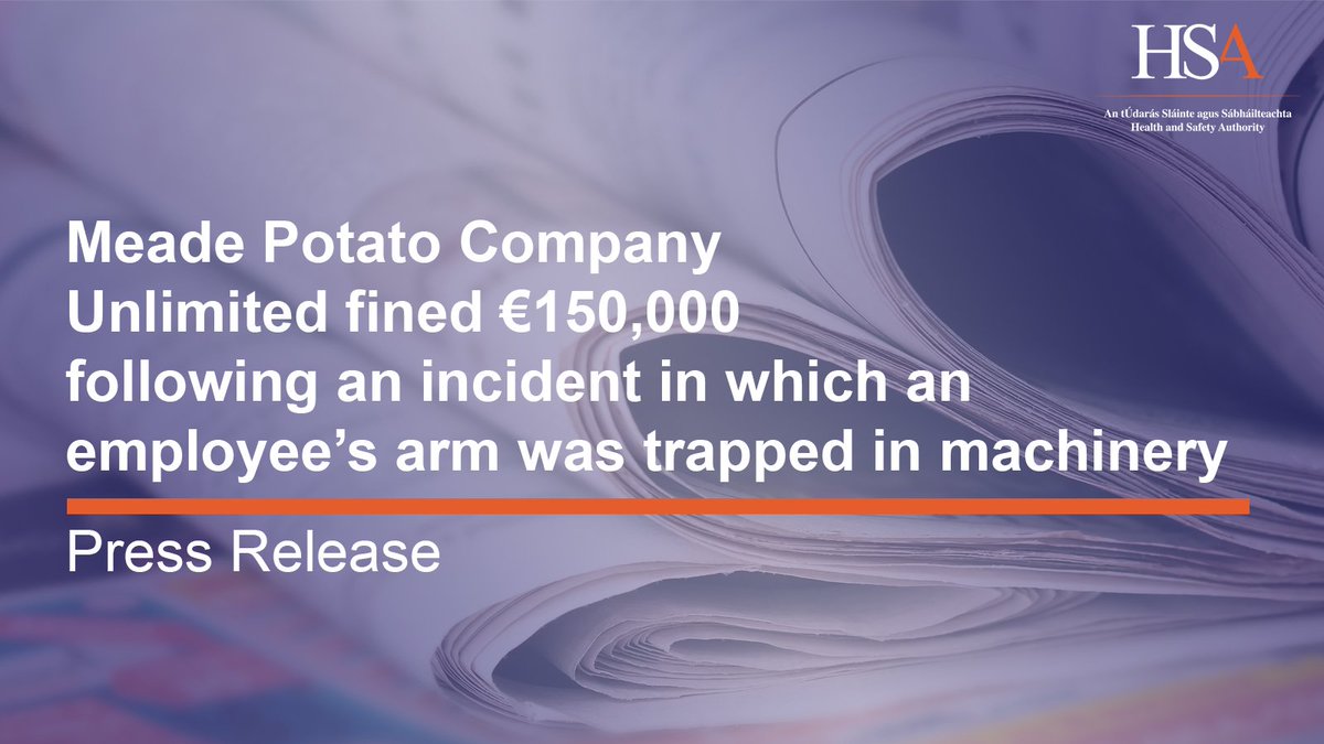 Health and Safety Authority tweet media