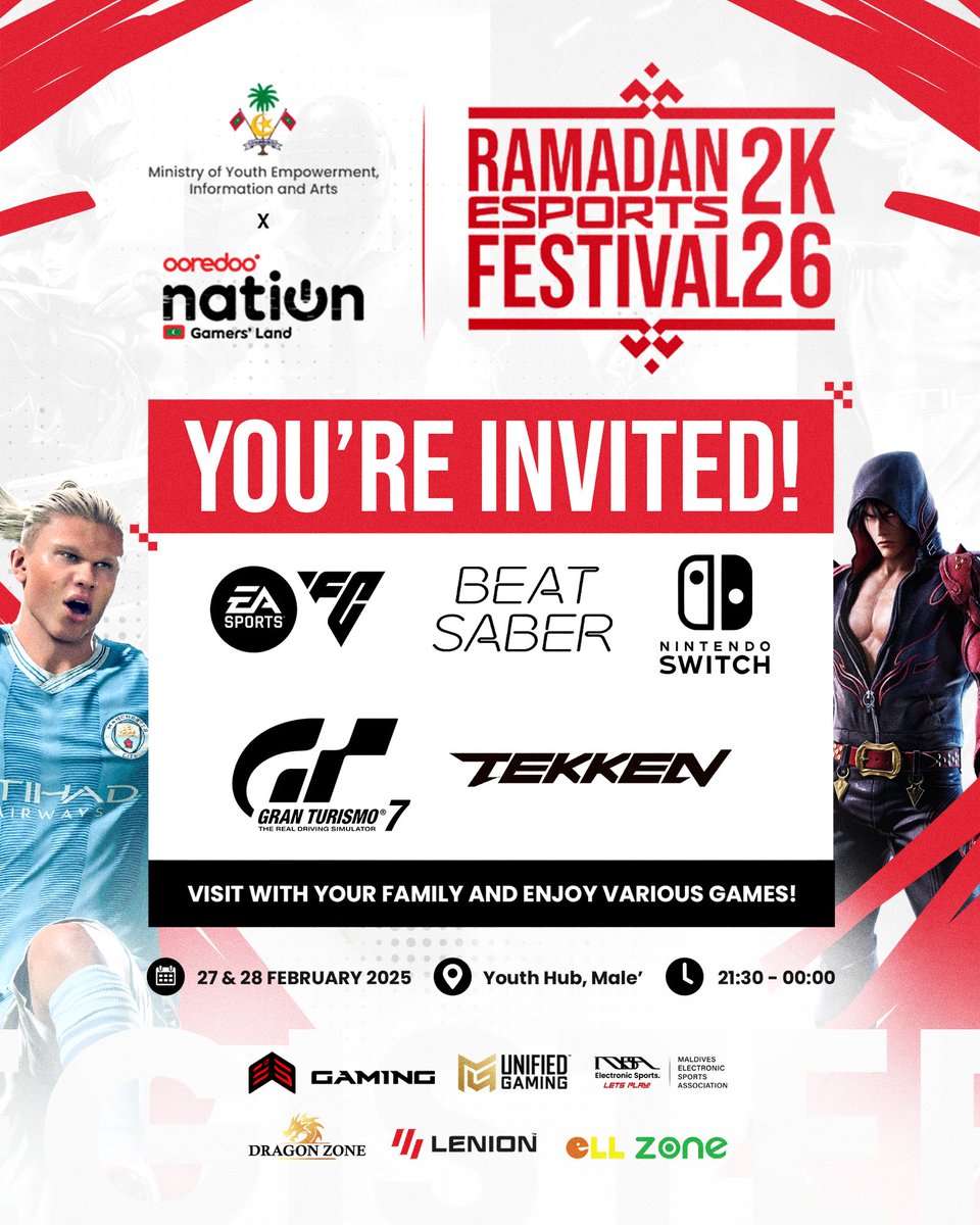 Ooredoo Nation Mv tweet media