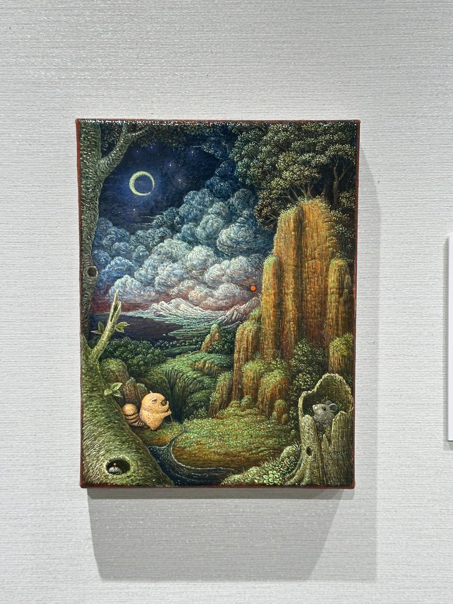 井上時田大輔さんの作品を大丸東京のギャラリーのグループ展で観た