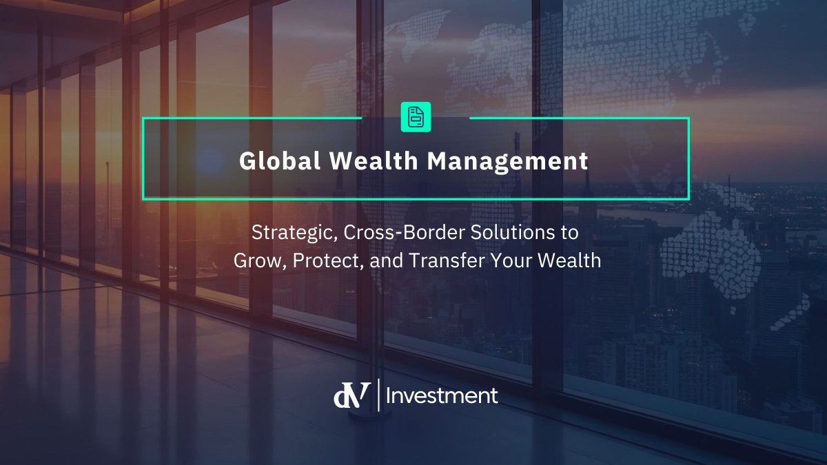 𝐖𝐞𝐚𝐥𝐭𝐡 𝐢𝐬 𝐠𝐥𝐨𝐛𝐚𝐥 🌍

If your assets or income cross borders, your financial strategy should too. From international tax planning to currency risk and succession structuring, Global Wealth Management brings it all together.

Read more: bit.ly/4qWdmN8
