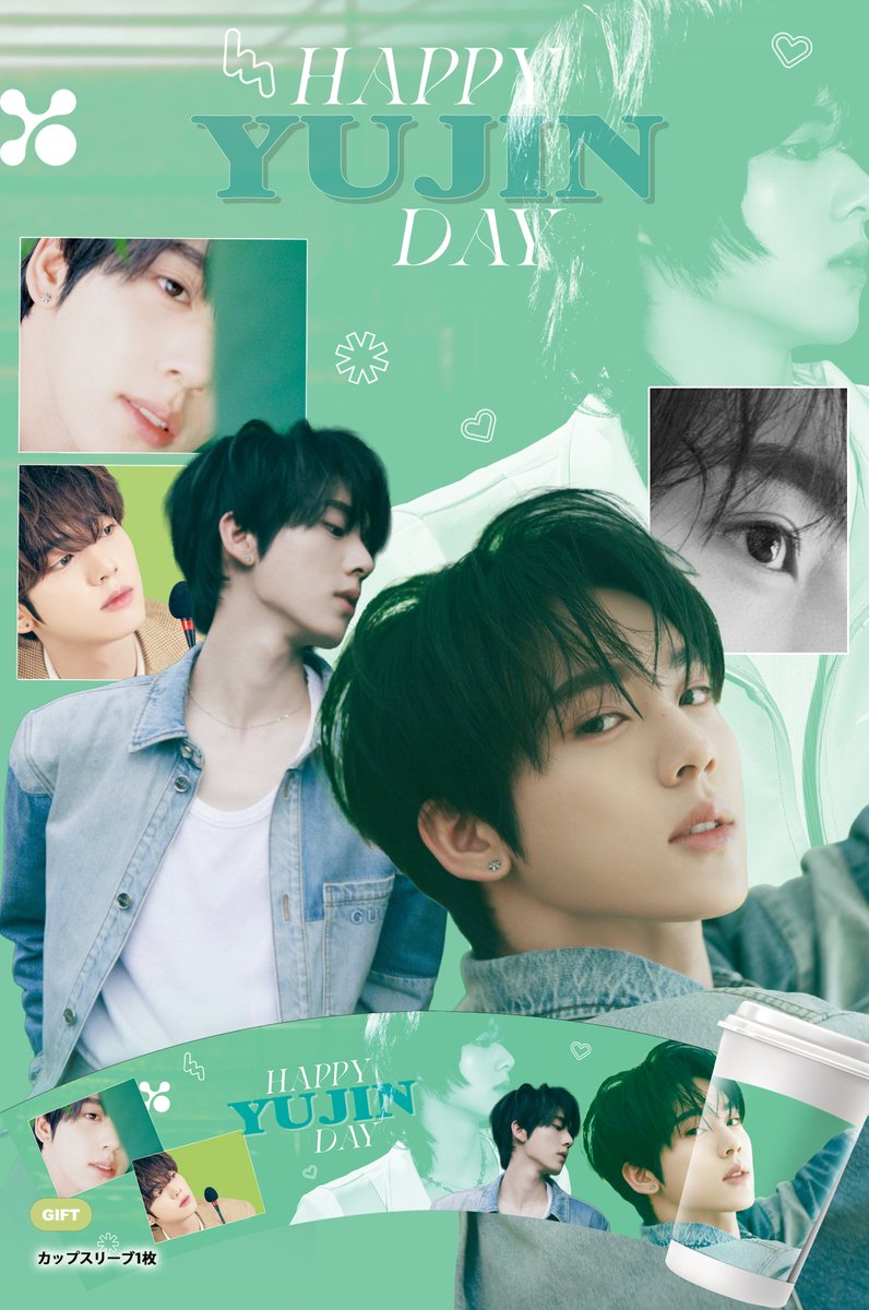 ⟡✩⧉ℍ𝔸ℙℙ𝕐 𝕐𝕌𝕁𝕀ℕ 𝔻𝔸𝕐⧉✩⟡ GIFT : CUPSLEEVE 1枚 ZB1