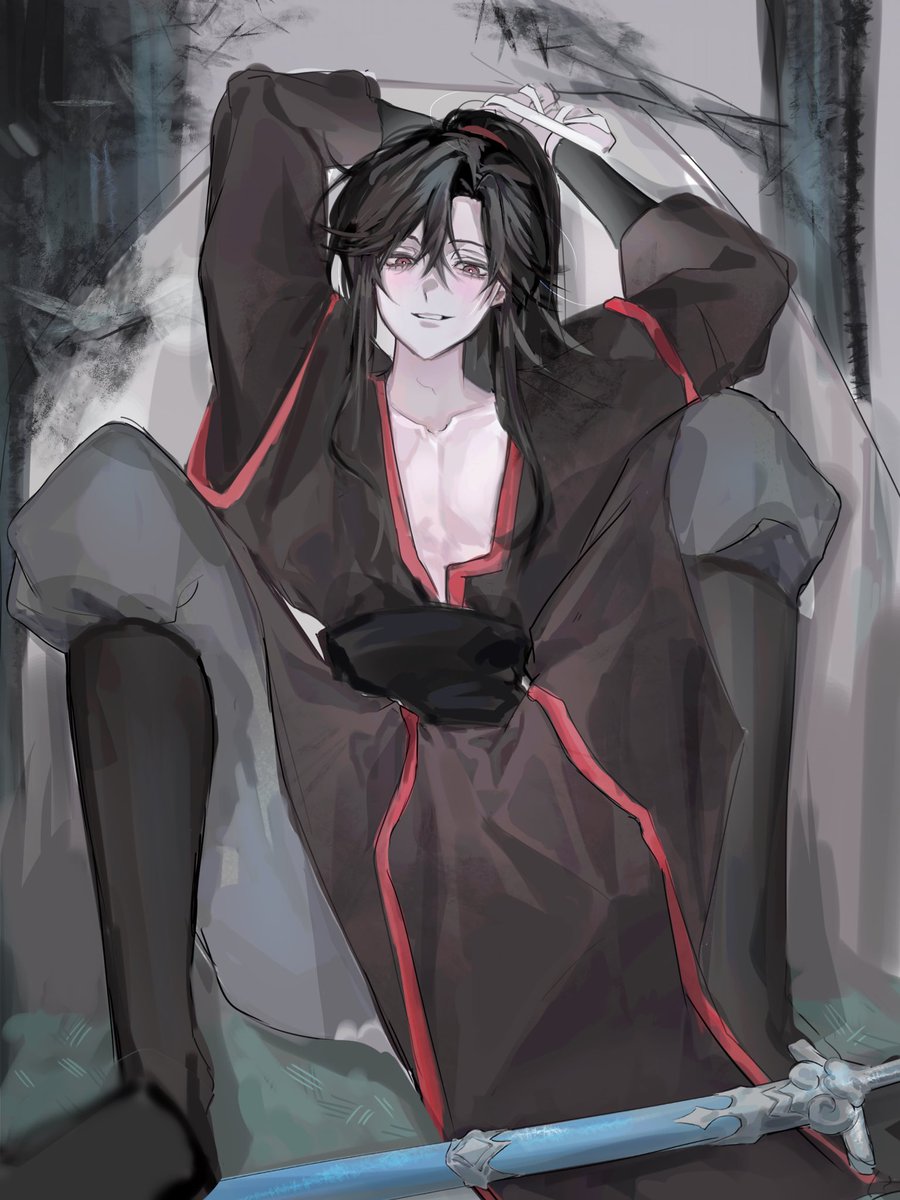 astssx's tweet photo. #MDZS
 #魔道祖師 
#WeiWuxian
 망기무선 (x) ㅍㅈ무선(o) https://t.co/Kn4PX2iRqw