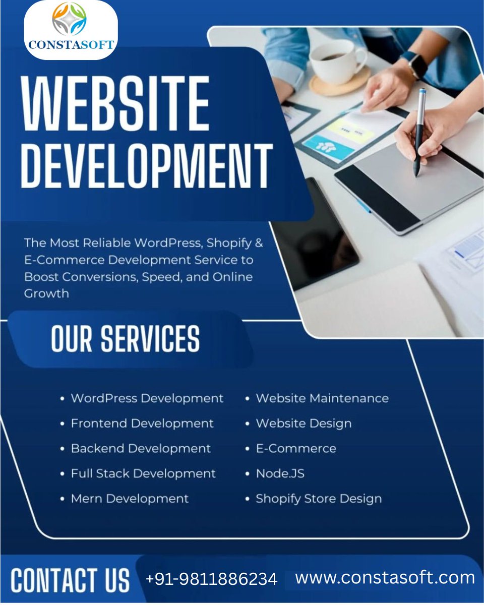 constasoftware's tweet photo. A great website is just the beginning — ranking on Google is what drives real business growth!

At Consta Software Pvt. Ltd. we combine powerful website development with result-driven SEO strategies to help you:

✅ On-Page SEO Optimization
✅ Technical SEO

 +91-9811886234 https://t.co/fapR69G15Y