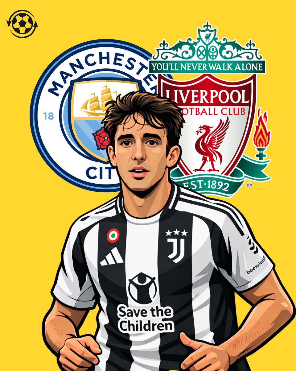 🚨 Manchester City, Liverpool and Real Madrid are closely monitoring Juventus' 26-year-old Italy full-back Andrea Cambiaso.

The full-back market is looking like it'll be hotly contested this summer with many big clubs eyeing new left-backs and right-backs.

(Source: