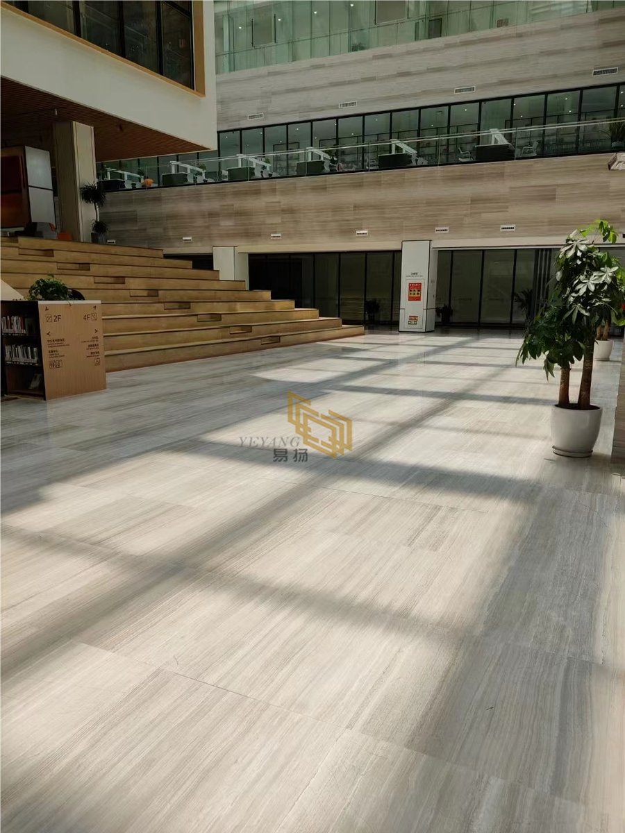 Athens wood marble for library floor and wall projects.
#woodmarblewall #woodmarblefloor #marbletile #woodmarbletiles