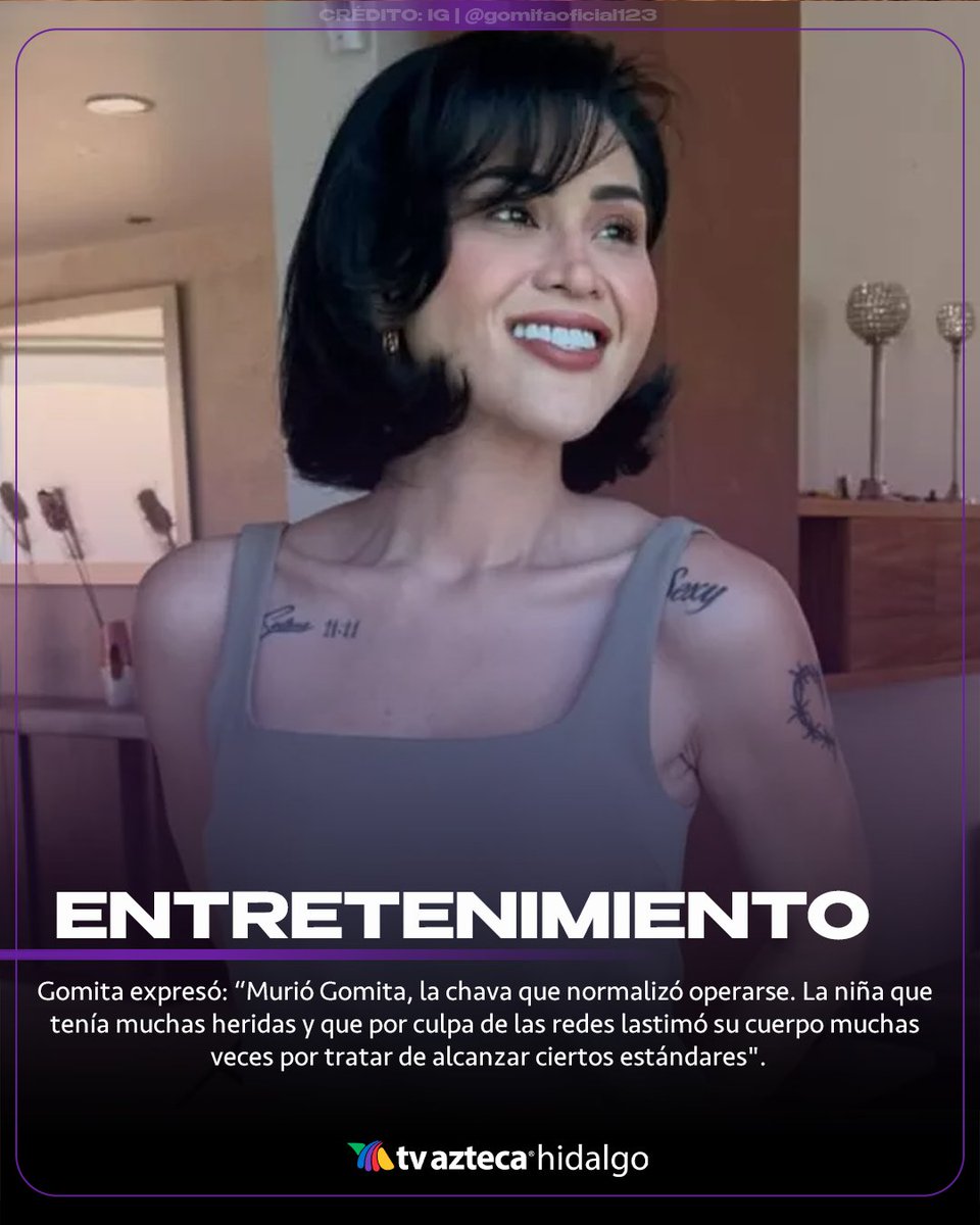 #Entretenimiento | 💖📢 La influencer Araceli Ordaz, mejor conocida como Gomita, publicó un poderoso mensaje de amor propio y aceptación, luego de que en diferentes medios de comunicación se difundiera su supuesto fallecimiento. 🌸💬