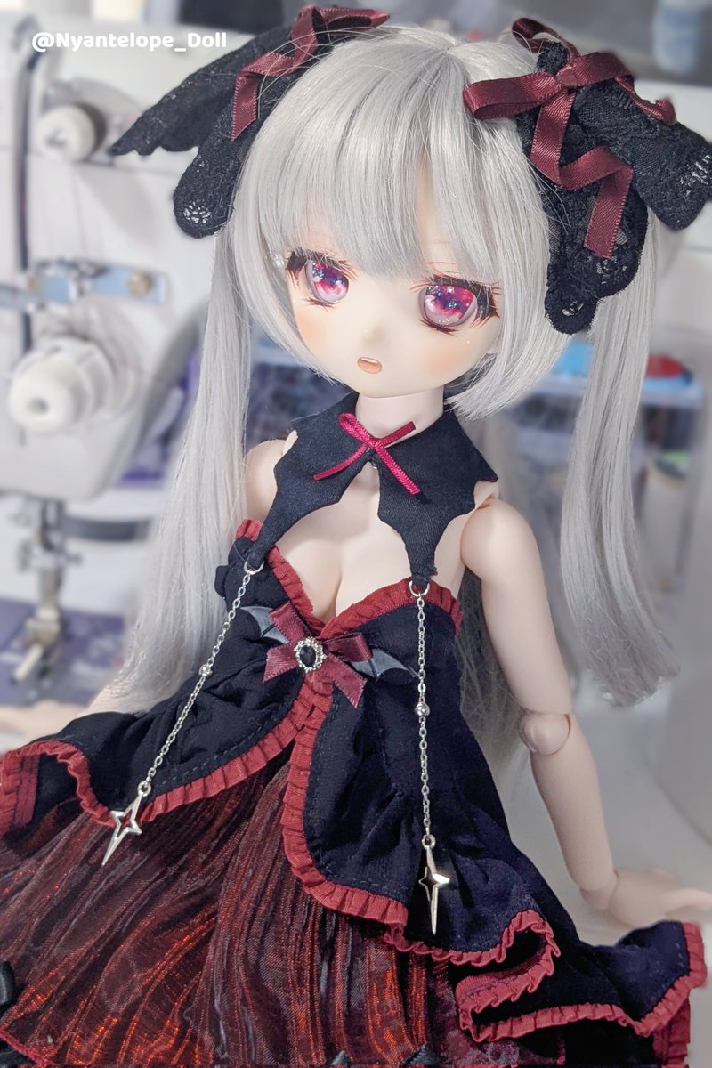 今回のお洋服めっちゃL胸映えする😇 #MDDはいいぞ #にゃんてろーぷ