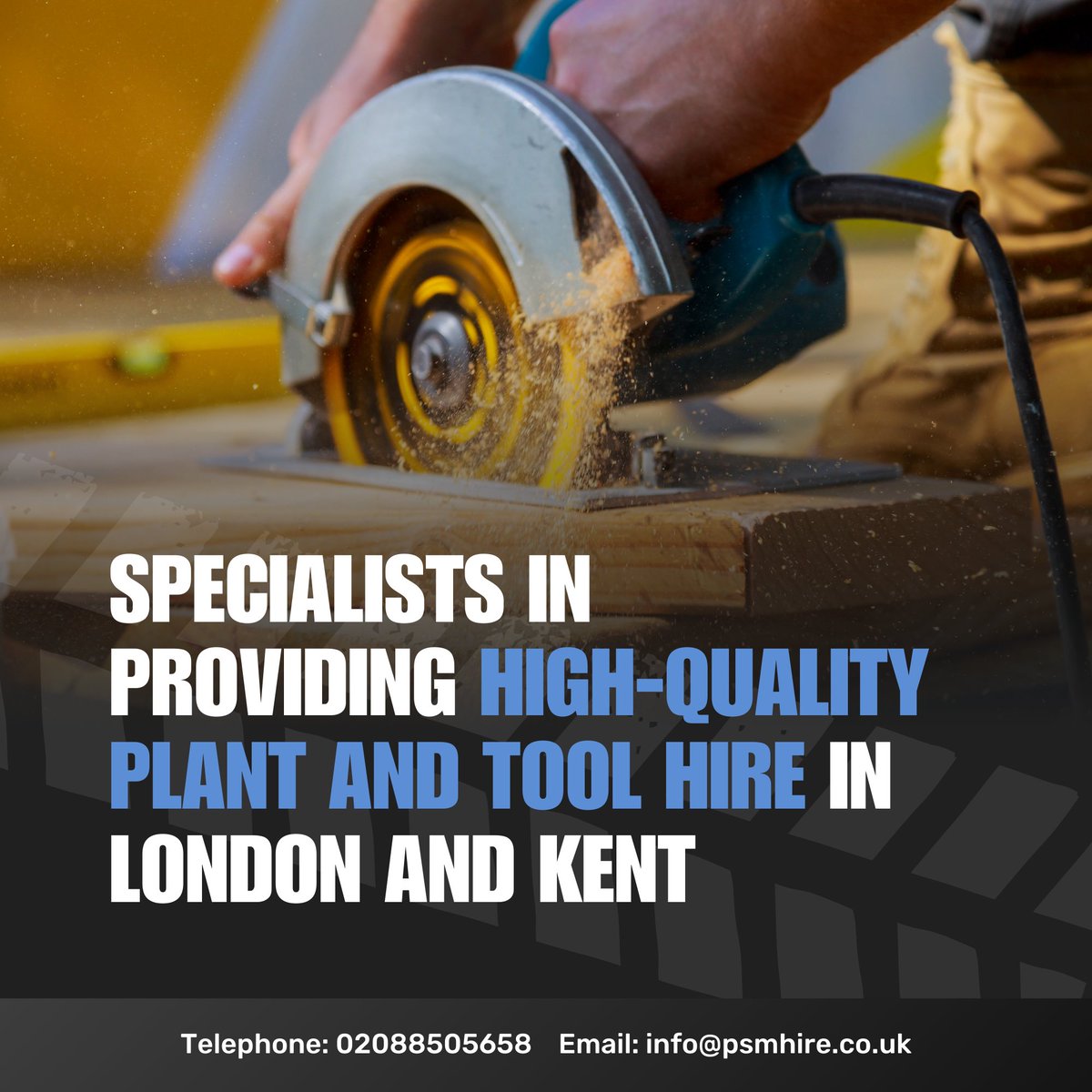 PSMHire's tweet photo. With years of expertise in plant and tool hire. We're your ultimate destination for all your project needs!  

🌟 Swing by soon to gear up and get started! 🌟
https://t.co/Q64y1YZWU1
#PSMHire #London #Kent #ToolandPlantHire https://t.co/TZFwOfZzvf