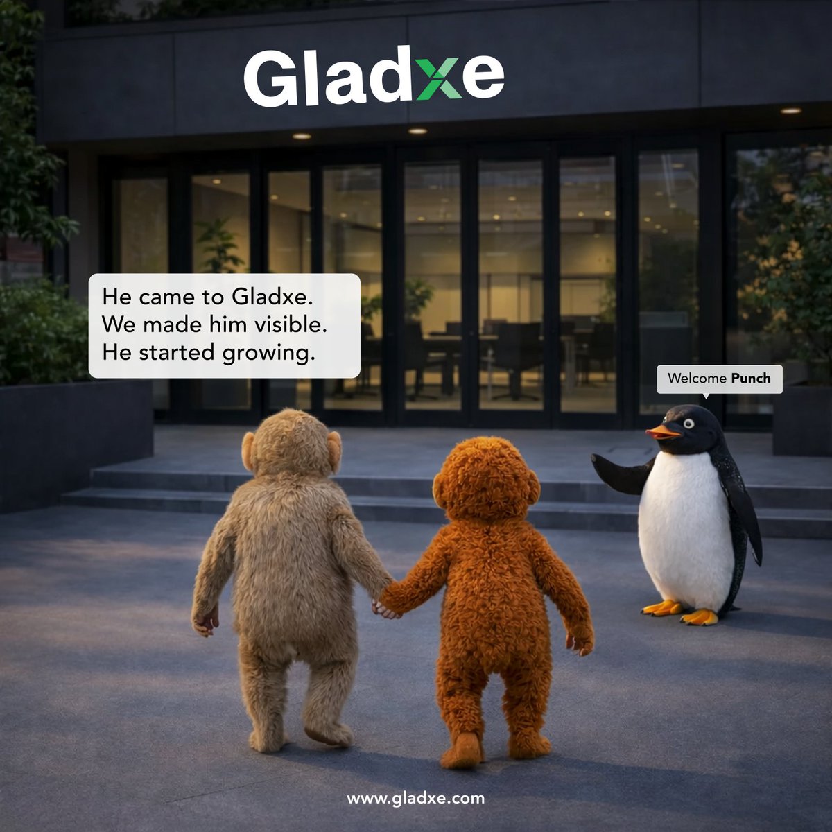 Gladxe_'s tweet photo. 🐒 Punch was working hard.
But he was invisible.
Then he found the right support.

Now he’s visible.
Now he’s growing. 🚀

https://t.co/AXrsa3VmDp
#BusinessGrowth #DigitalPresence #GrowYourBusiness #DigitalSuccess https://t.co/TOuVXIhVkt