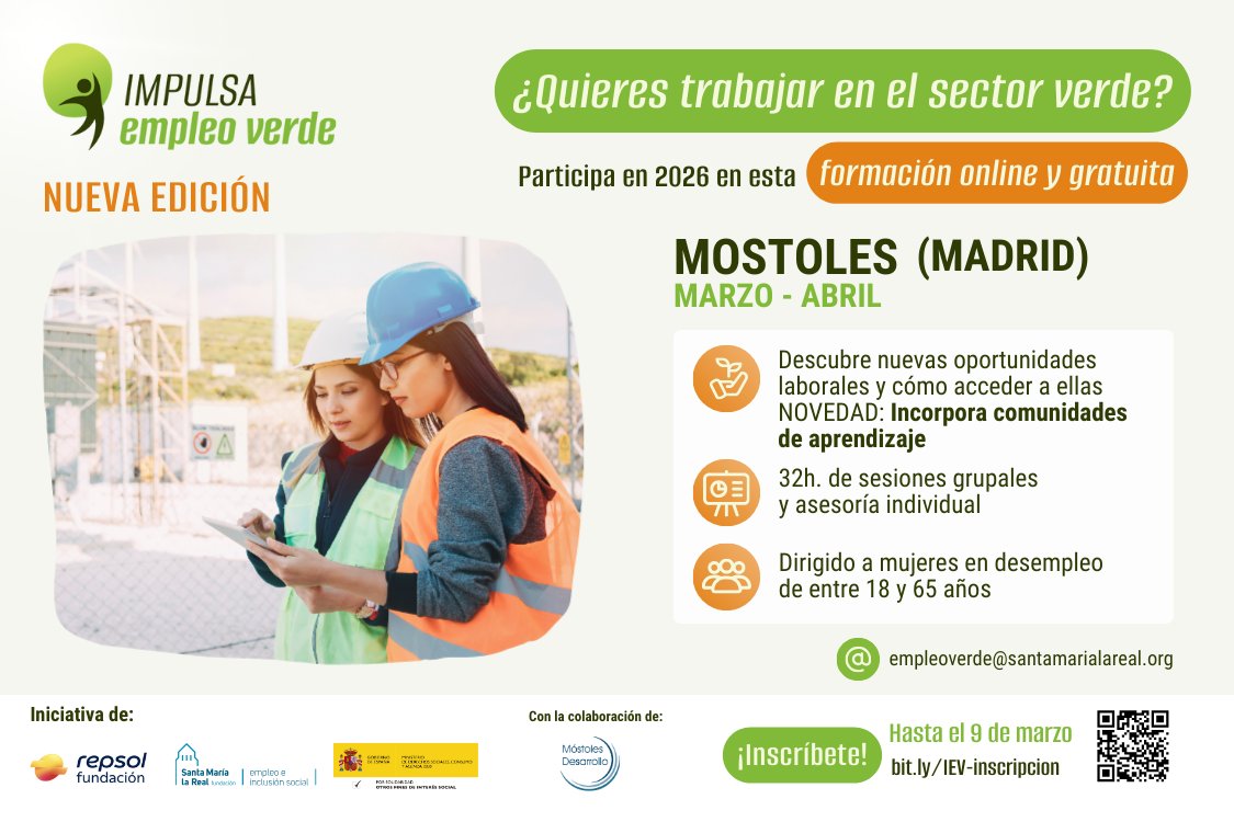 Área de Empleo e Inclusión Social de FSMLR tweet media