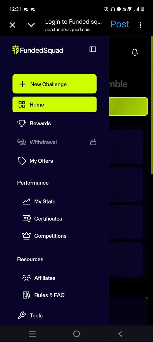 kamble_sumit15's tweet photo. @cryptoparida @fundedsquad @ajwadthefalcon All done dedo is baar parida  bhai .♥️ https://t.co/dsgGzvtuNX