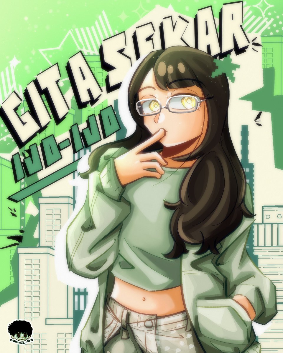 Seperti kata tuan krab
"Aku mau mengambil yang hijau-hijau itu"

<a href="/A_GitaJKT48/">Gita Sekar Andarini</a> Si paling ijo

#AdeminTL
#GambarinJeketi 
#JeketianArtwork
#Ramadhan48ArtGallery