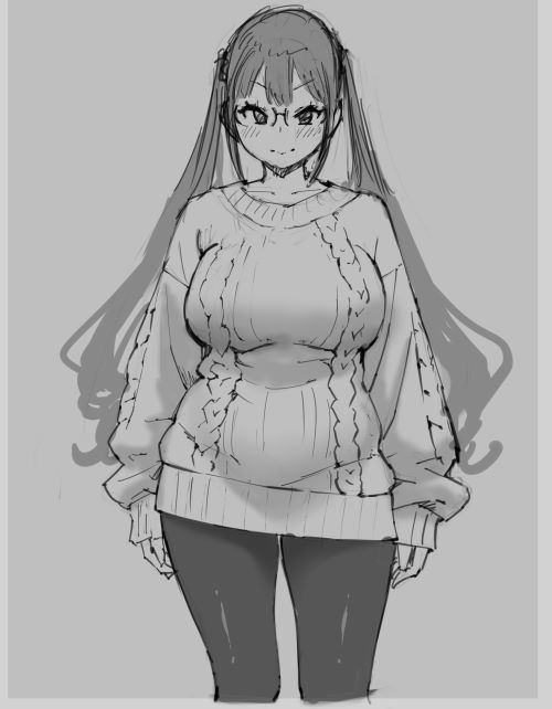 このぐらい
ムチムチな女子はお好きですか❤ 