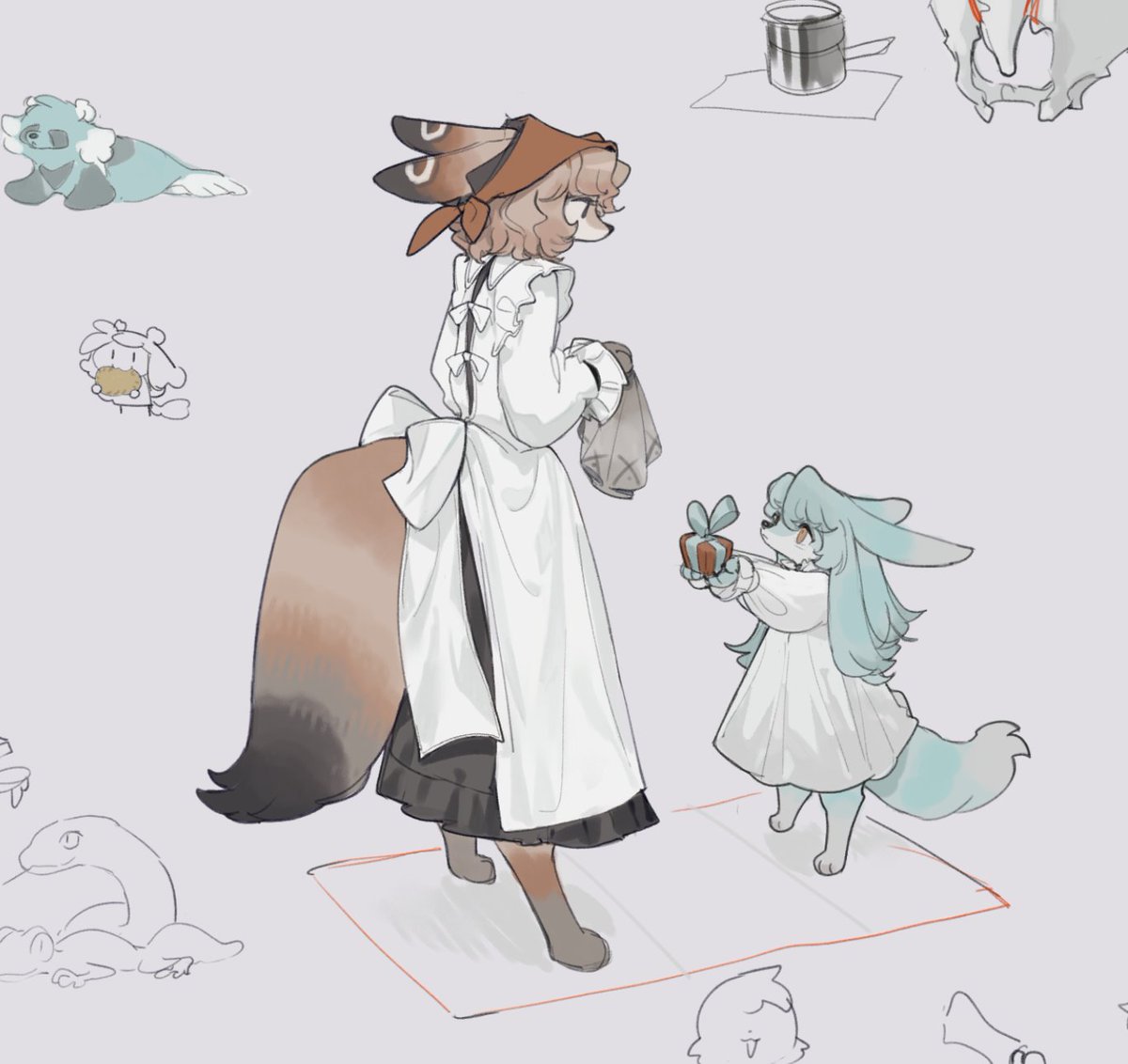 幽䲷若貉 tweet media