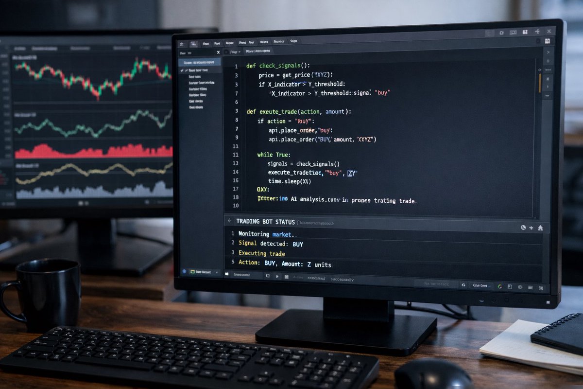 all10gee's tweet photo. Finally got my trading bot running how I wanted 🤖📈  
Late nights paid off. Watching it work on its own feels different.
Made GREAT profit today!
#CryptoTwitter #TradingBot #AITrading #CryptoTrading #Automation #BuildInPublic #CryptoCommunity #FinTech #AlgoTrading #TechTwitter https://t.co/sSdi3dnse4