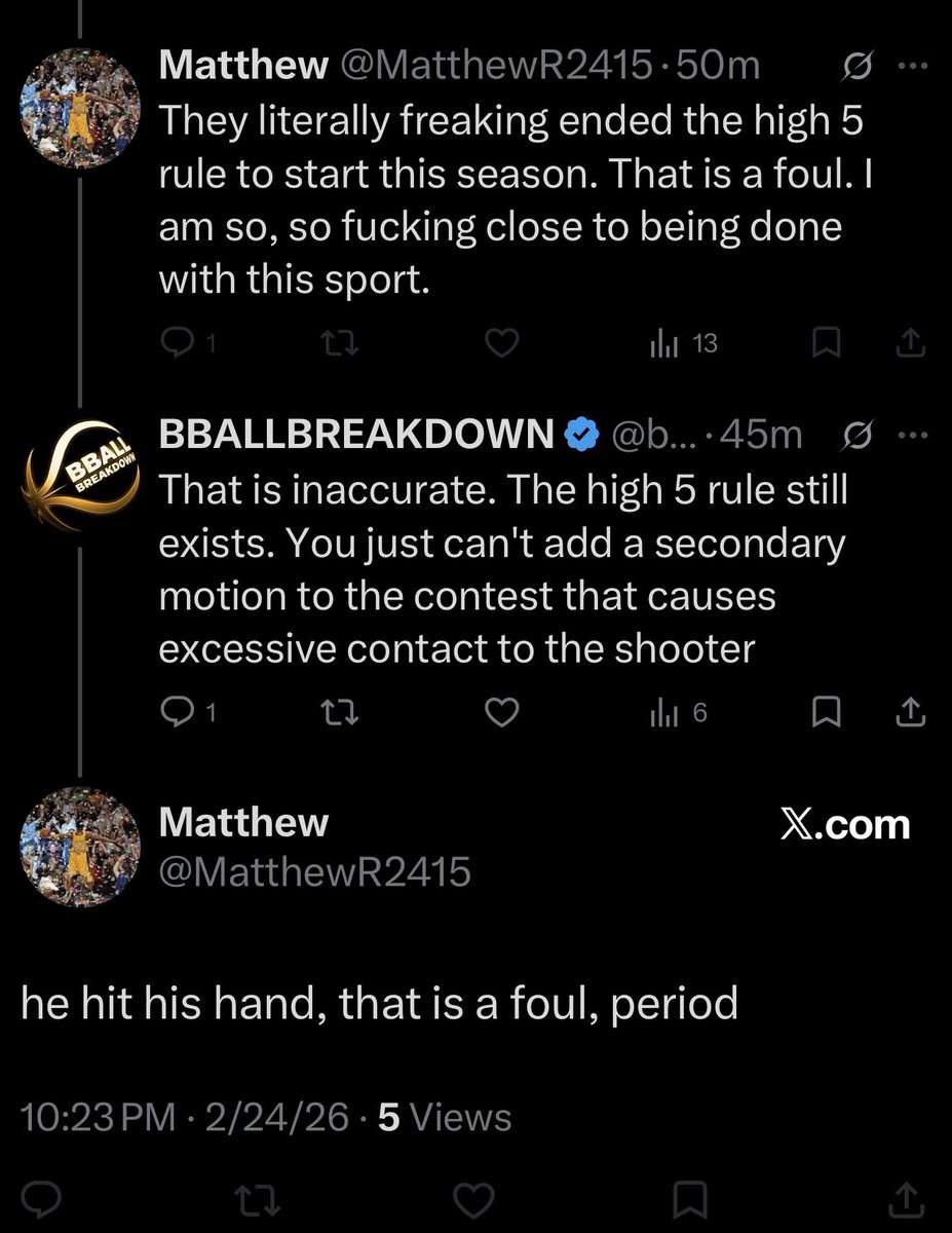 It isn't that this person blocked me, it's that they're upset with the game for the wrong (and uniformed) reason.