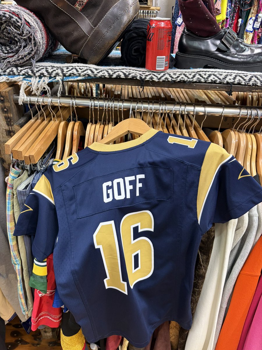 2016 Rams Jared Goff jersey at the thrift in Australia, why not?