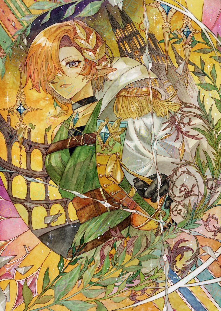 ebinoie0404's tweet photo. ファンタジーな世界の女の子を描きました🍀✨

#自分で生み出した一次創作オリジナルキャラを流そう https://t.co/VG5CefLpIJ