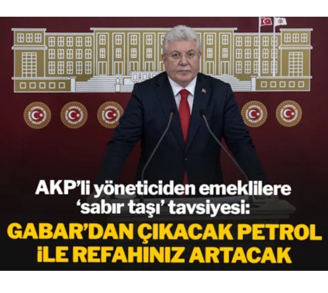 Gabar’dan çıkacak petrol sözünü duymak istemiyoruz. Ne zaman petrol çıkışından söz etseniz akaryakıt pompalarına zam olarak yansıyor.Karadeniz doğal gaz çıkıyor doğalgaza zam,Gabar’dan en iyi kalitede petrol çıkıyor akaryakıta kaliteli zam yapılıyor.Milletle dalga geçmeyi bırakın