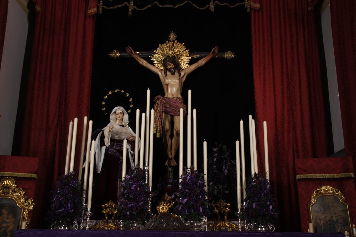 HSacramental's tweet photo. 𝗔𝗟𝗧𝗔𝗥 𝗗𝗘 𝗤𝗨𝗜𝗡𝗔𝗥𝗜𝗢 |

Nuestra Hermandad presenta el altar dispuesto para el solemne Quinario en honor a nuestros Sagrados Titulares, que dará comienzo en el día de hoy a las 20:00 horas. https://t.co/SyOaISI9Wv
