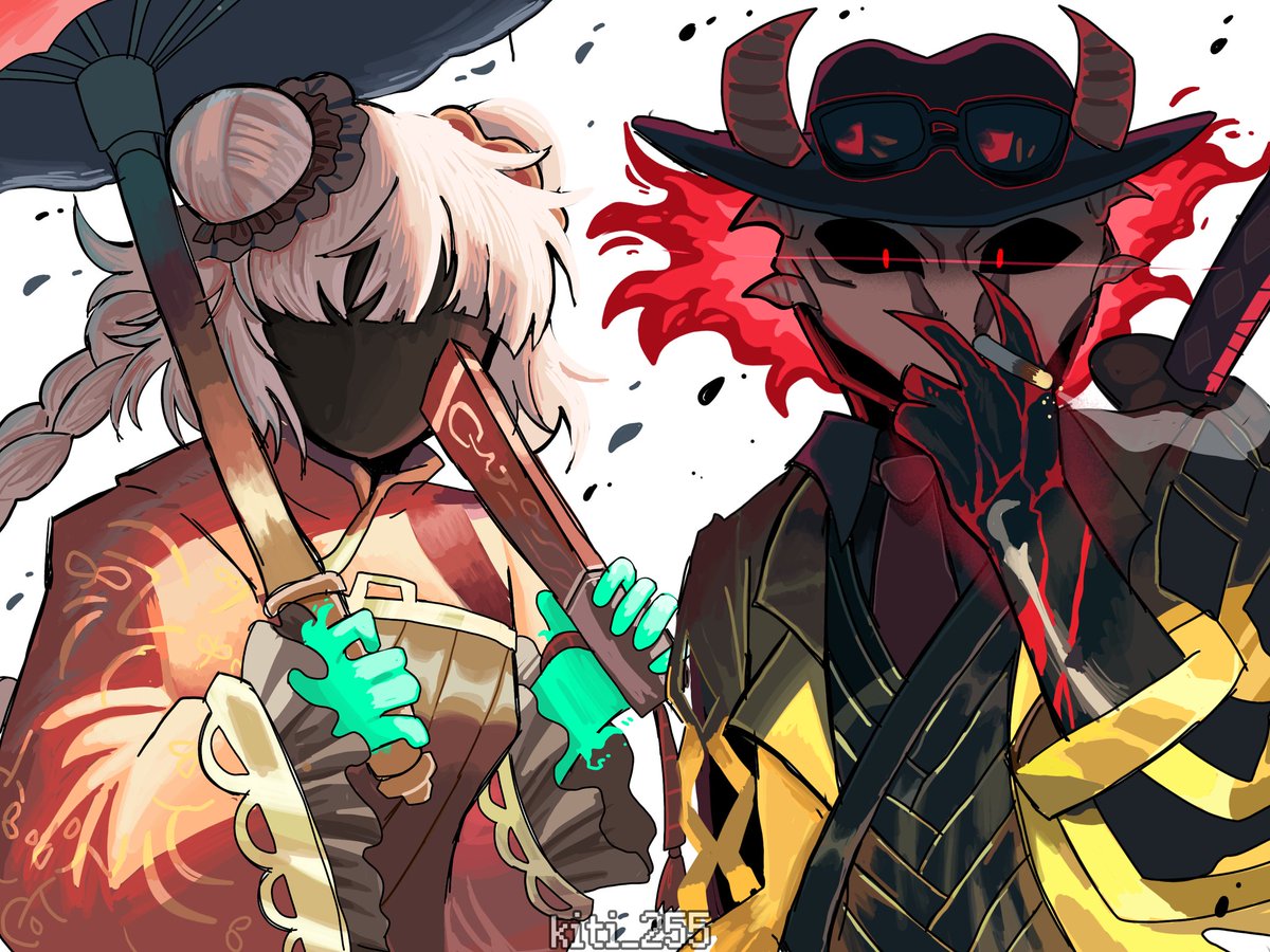 ciptasumin58129's tweet image. Yeah I make them cosplay lol idk why is cool and Yeah this my fav id in limbus :P btw it's art just for fun
#terminationprotocol #TPC 
#LimbusCompany #Spirit #guest666