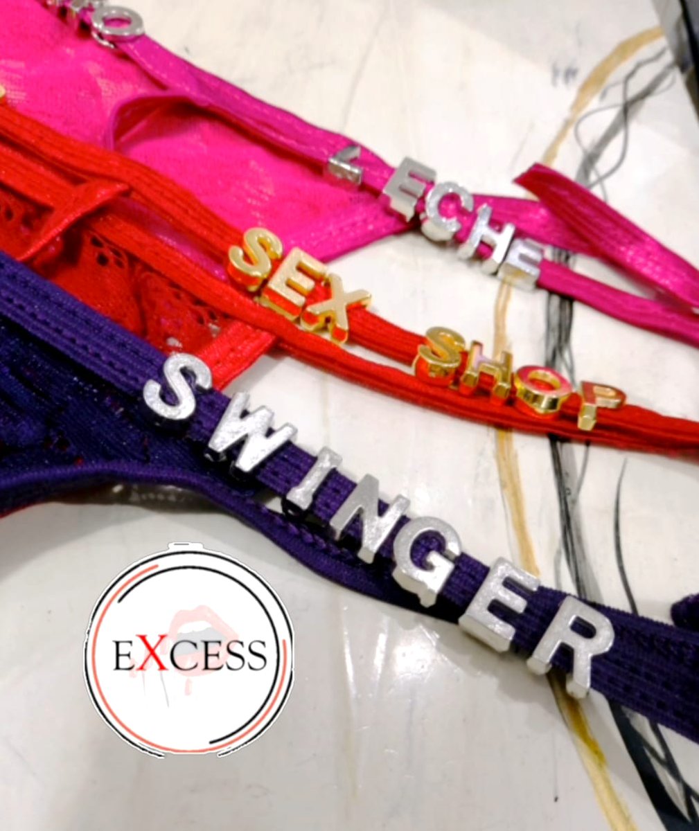 ¿Aburrida de la lencería de siempre? ✨ Ponle TU sello ✨ Desde frases picantes 🔥 hasta nombres especiales 💖, personalizamos tu tanga favorita para que sea única como tú 🫦 ¡El regalo (o autorregalo) perfecto! 😈