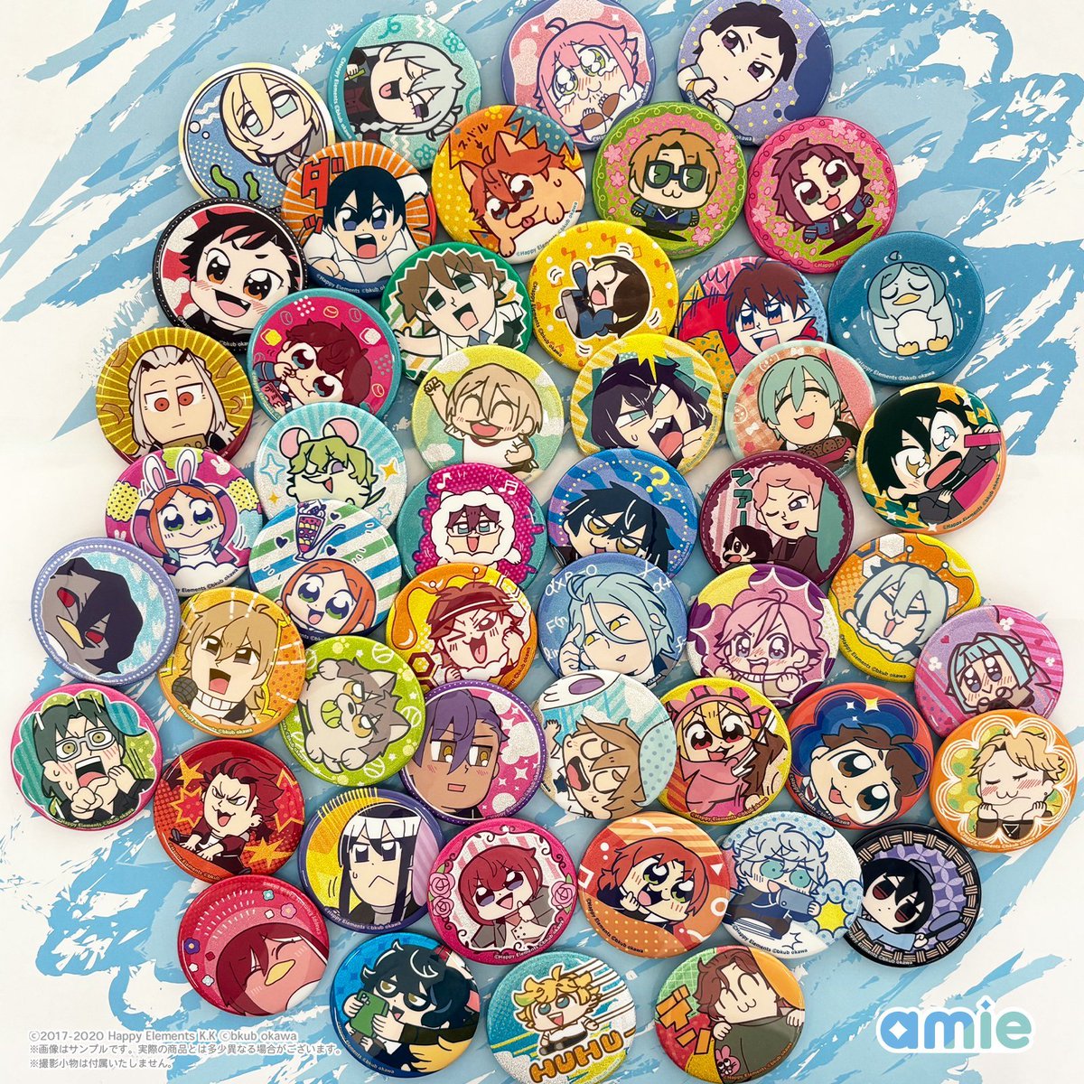 ✓あんさんぶくぶスターズ！！ グリッター缶バッジコレクション vol.1