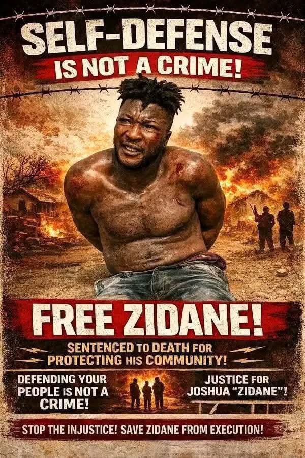 We must pressure the Kaduna State Government (<a href="/ubasanius/">Senator Uba Sani</a>) to release Victor Solomon (Zidane).

Self-defence against terrorists should never result in a death sentence.

#FreeZidaneNow