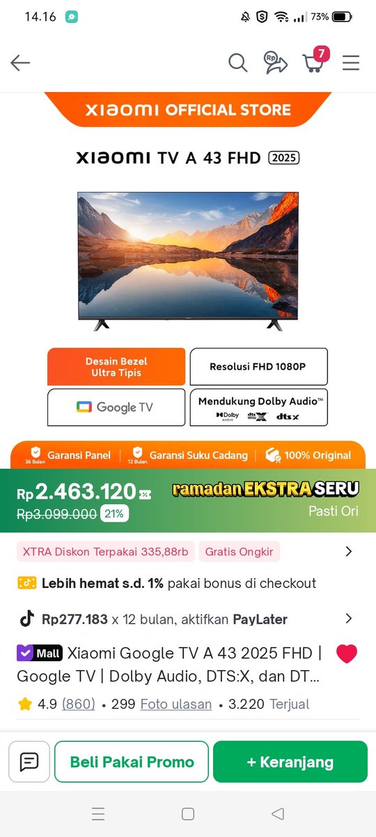 bydfiles's tweet photo. @tokopedia mau tv, buat ayah nonton persija min hehehehe🤩🤟🏻 https://t.co/fxKbdPGUzu