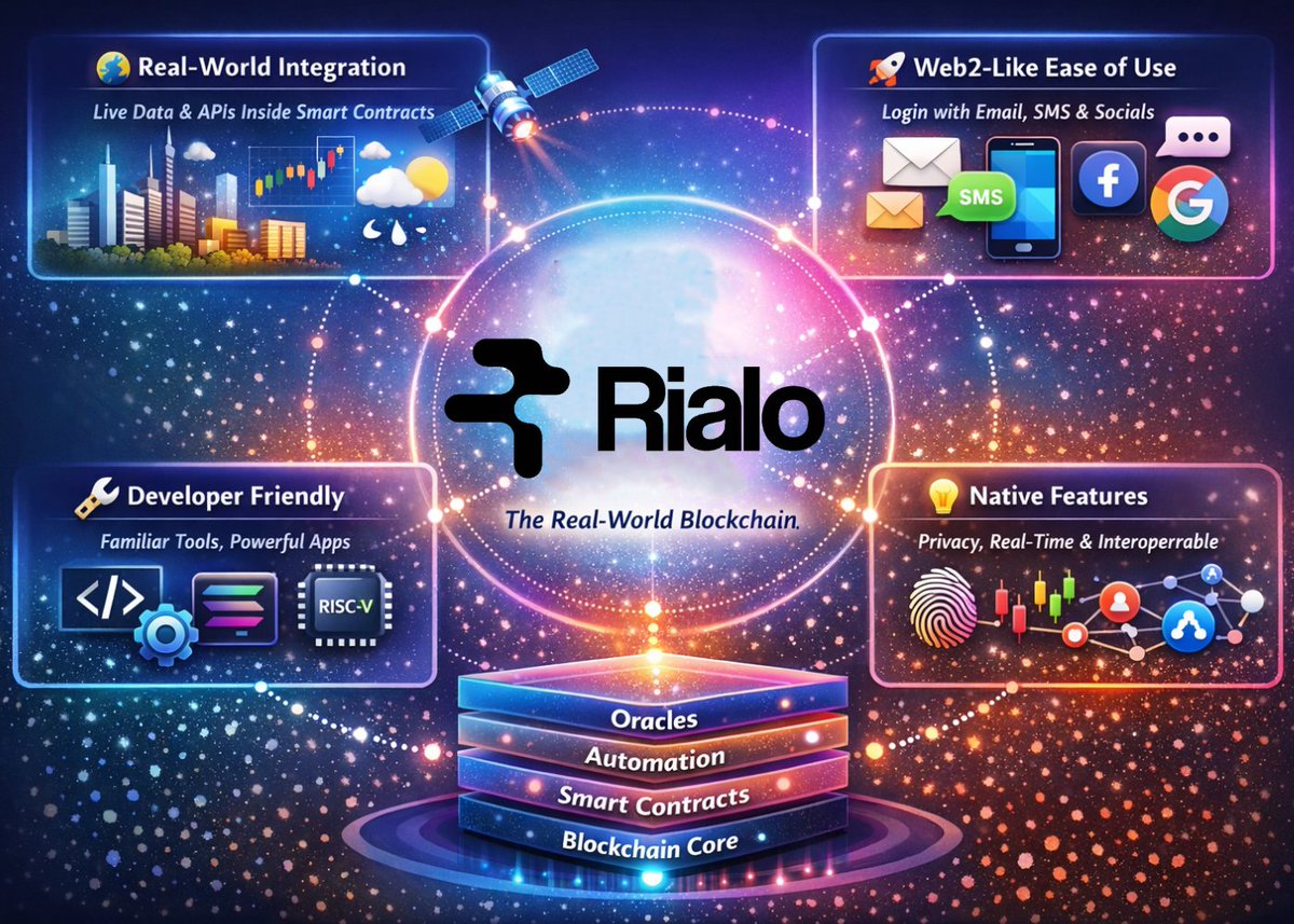 What's the core concept of Rialo ? <a href="/RialoHQ/">Rialo</a> 

  Real-World Integration

Rialo enables decentralized apps (dApps) to interact directly with real world systems, data, and services  pulling live web data and API responses natively inside smart contracts without relying on external