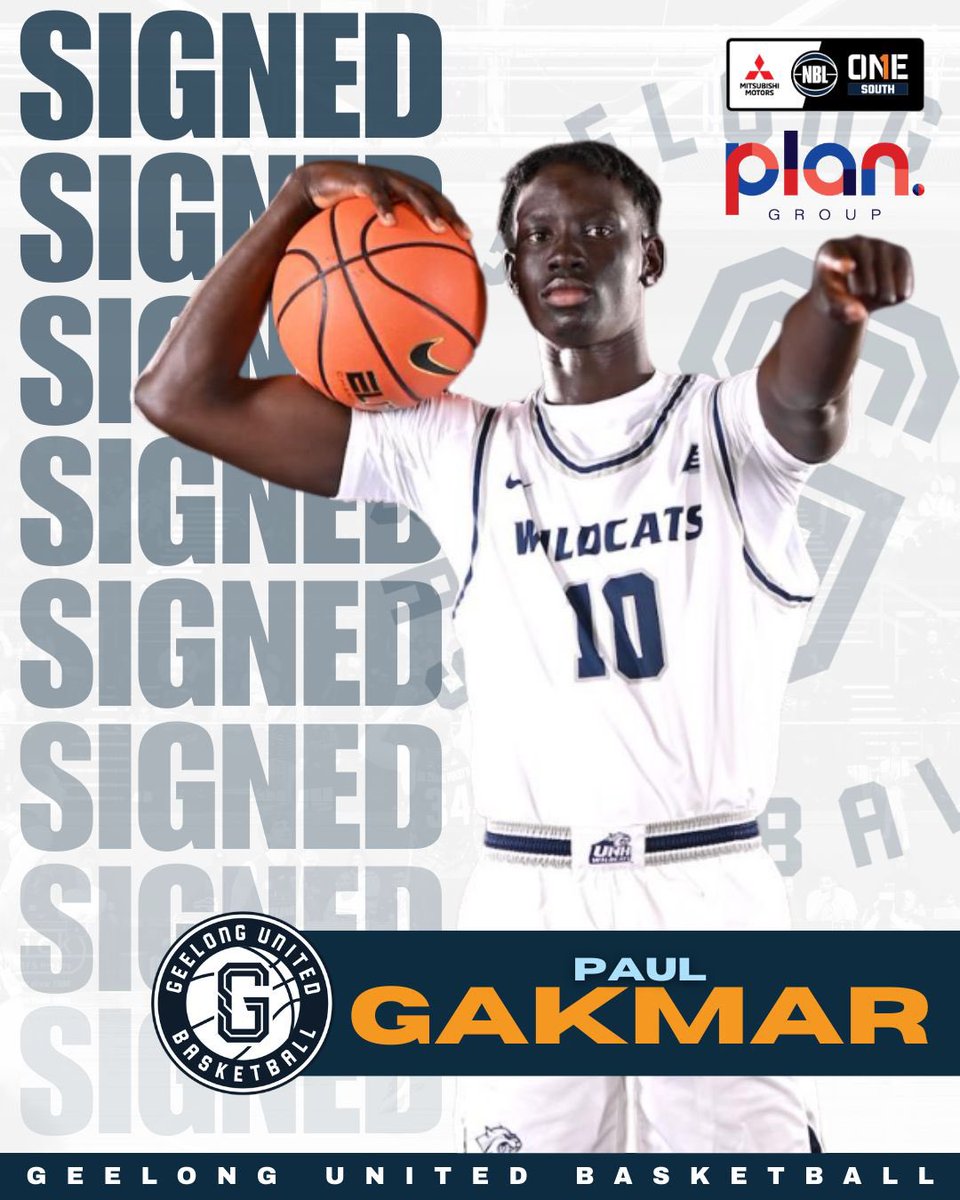 Gakmar's tweet photo. I’m grateful for the opportunity to sign with Geelong for the upcoming NBL1 season. https://t.co/fGmSUqUMx9