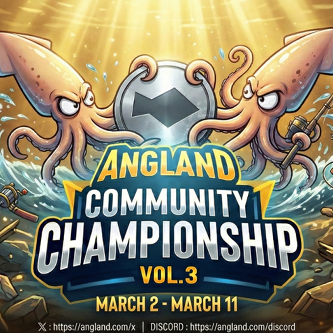 🚨 Angland Championship Vol.3 is Officially Here! 🚨
The ultimate fishing battle returns.
🗓 Starts: March 2nd

TGE is 85% ready, and this is going to be our most intense season yet. Join the Open Beta now, upgrade your tackles, and get ready for Vol.3!

📱 Play Now: