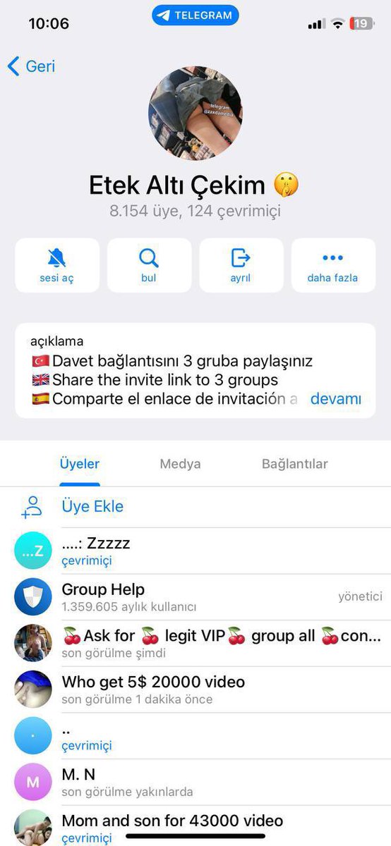 TÜRBANLI VİP TÜRBANLI SOKAK GİZLİ ÇEKİM ETEK ALTI TELEGRAM VİP GRUBUNA KATILIM ÜCRETİ 200 TL KATILIM İÇİN MESAJ ATIN