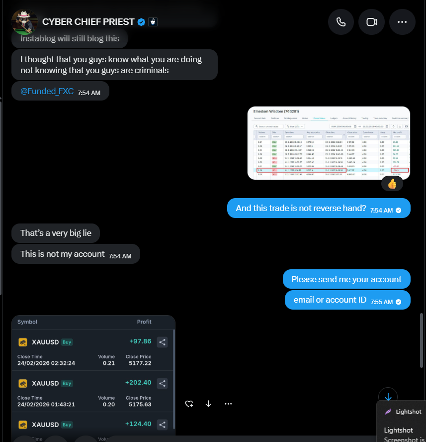 Funded FXC tweet media