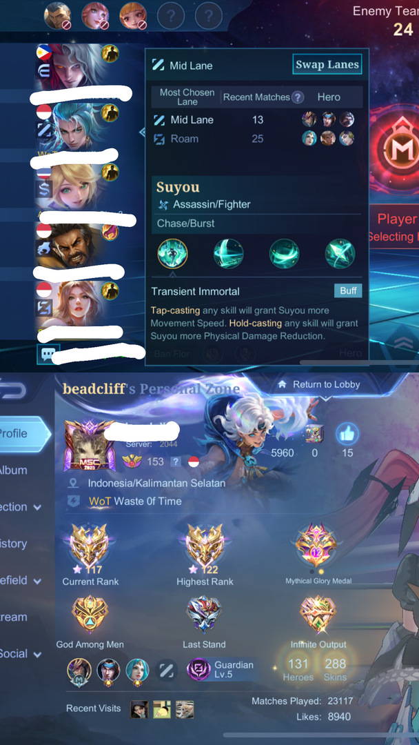 Mobile Legends Menfess tweet media