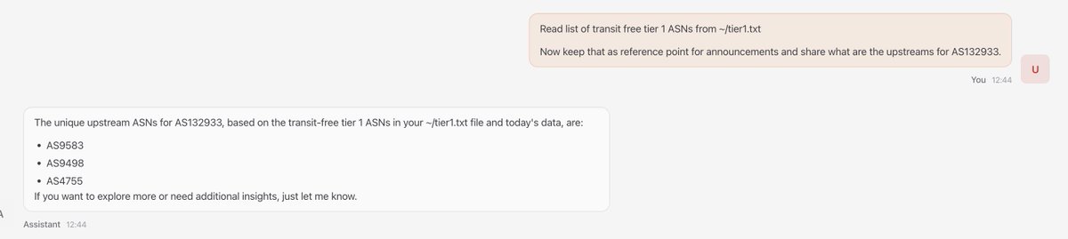 anurag_bhatia's tweet image. Training my Openclaw bot to read BGP routing table by speaking to my clickhouse database. 

Also, reading of IX data from IXPs API :-)

Let's see what can do with it. #OpenClaw #BGP #IXP