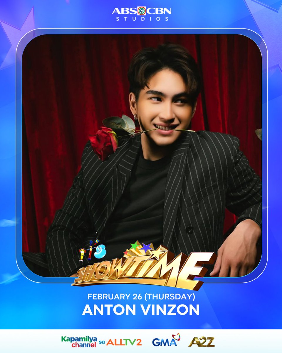 Makiki-join sa kasiyahan si Anton Vinzon sa #ItsShowtime 💙💛