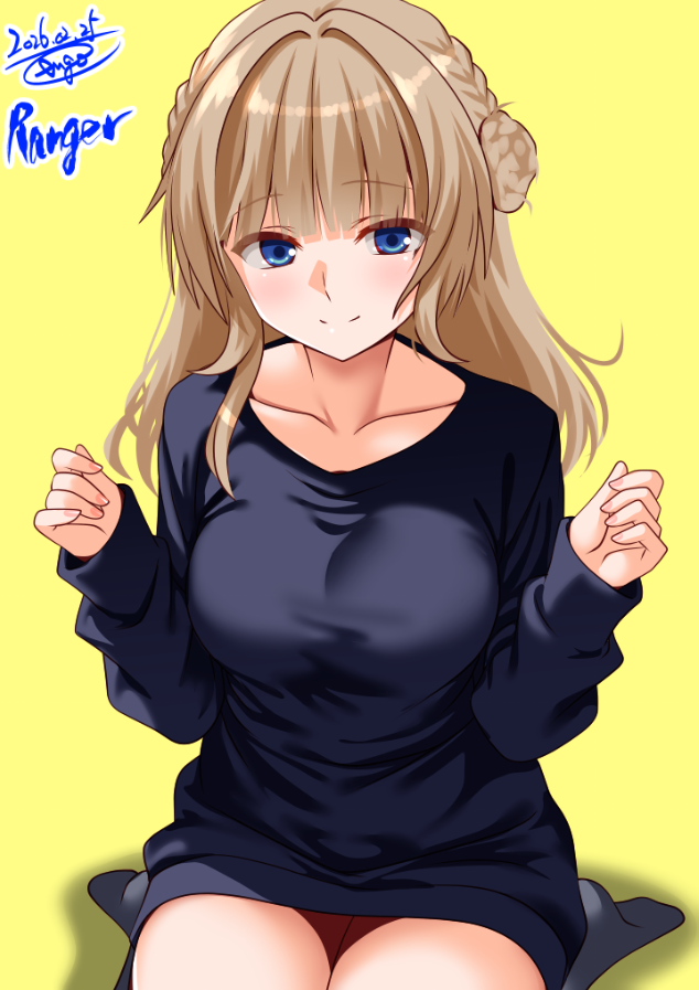 レンジャーの膝枕チャレンジ!

#艦これ版深夜の真剣お絵描き60分一本勝負 
#艦これ版真剣お絵描き60分一本勝負_20260225 